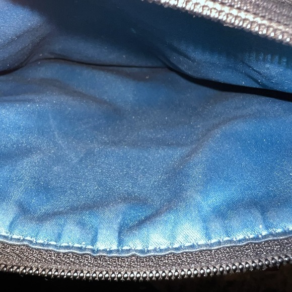 Coach Madison Art Needlepoint Swingpack signature jacquard fabric leather trim. - Picture 8 of 9